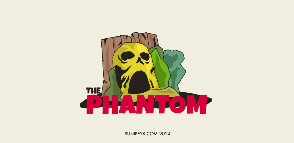 The Phantom ve arkada kurukafa mağarası