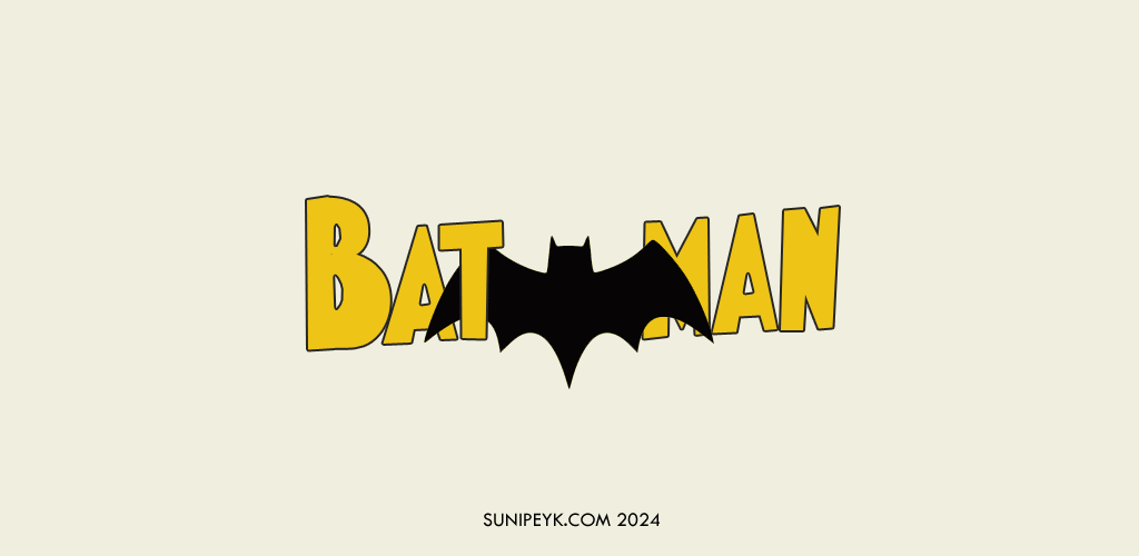 Batman yazısı ve logosu, amblemi