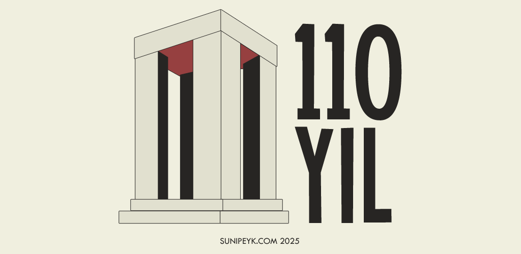 Çanakkale anıtı ve 110 yıl yazısı